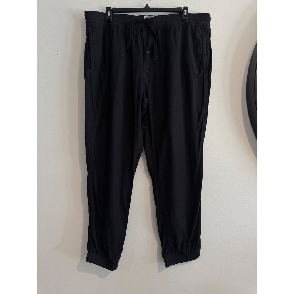 American Eagle AE Lounge Joggers Mens XXL Black Drawstring Waist Pockets